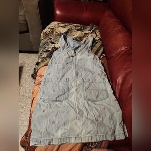 Christopher & Banks Denim Dress For Women Sz S